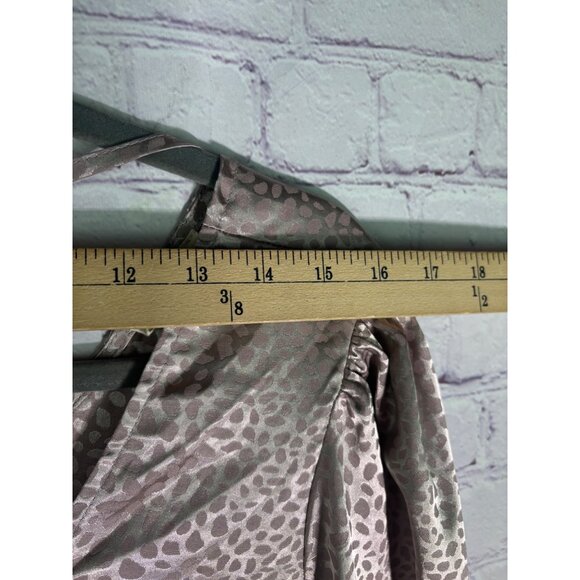 Oddi Leopard Print Tiered Babydoll Dress With Balloon Sleeves - Picture 7 of 11